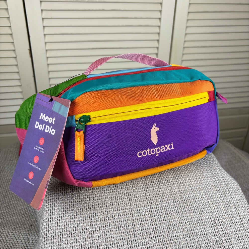 Modernist Cotopaxi Multicolor Bataan Del Dia 3L Hip Pack Fanny Pack NWT - Picture 2 of 6